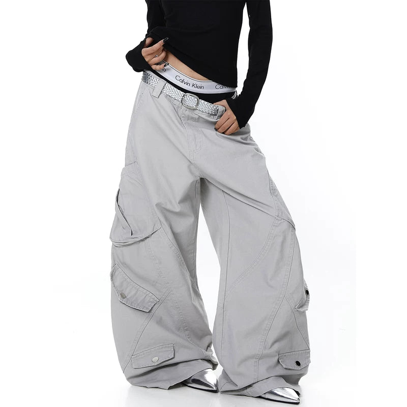 Heavy-Duty Multi-Pocket Cargo Pants | The Korean Fashion