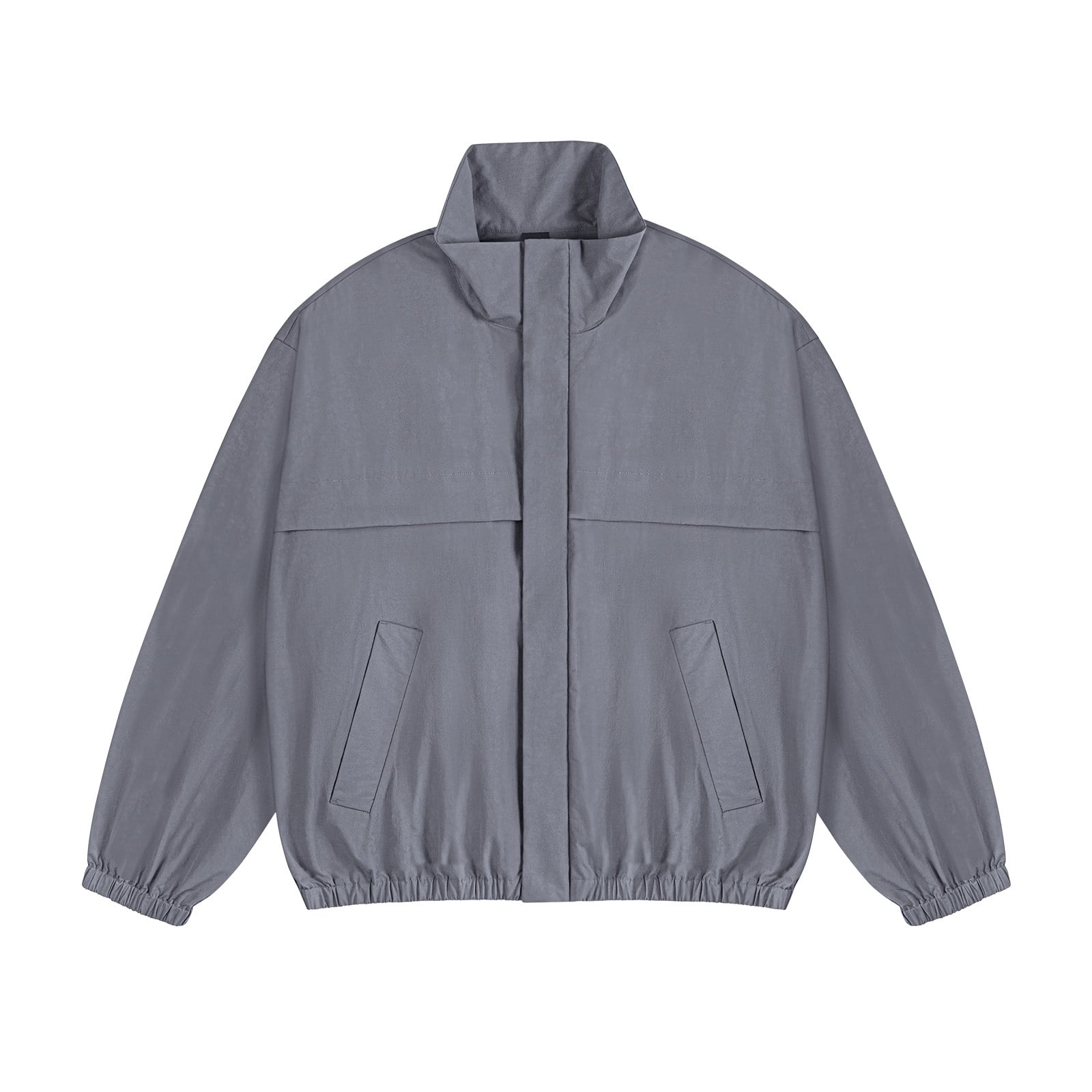 Loose Fit Stand Collar Jacket | The Korean Fashion