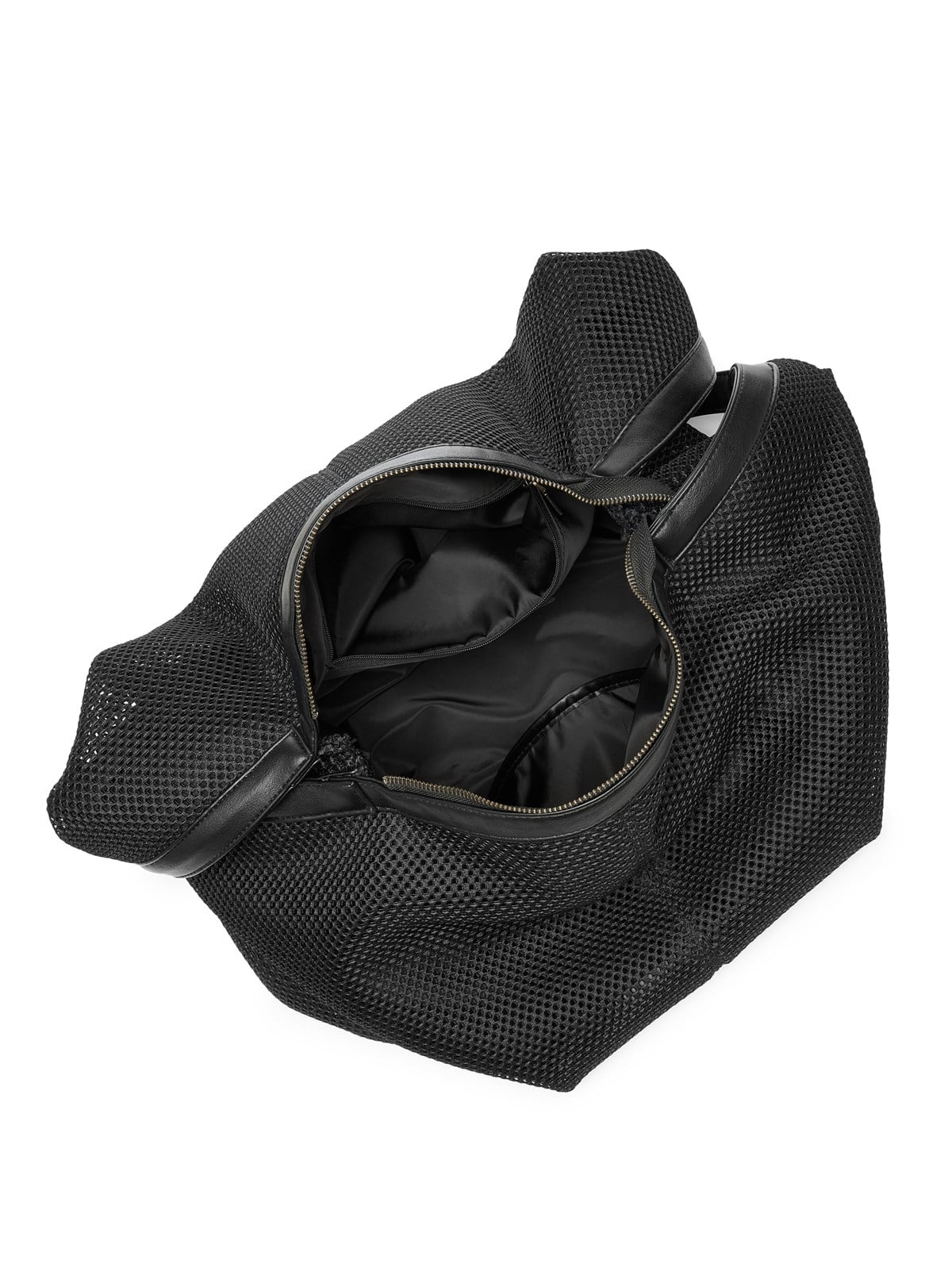 Mesh Dumpling Shoulder Tote Bag | The Korean Fashion