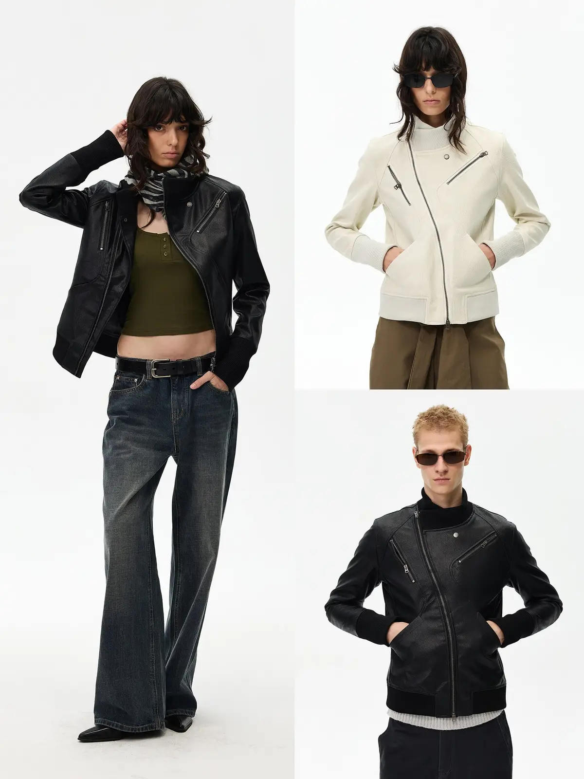 Military-Inspired Short Jacket with Metal Buttons