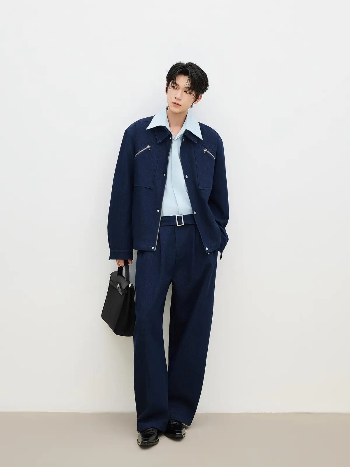 Retro Striped Zip Jacket and Pants Co-Ord Set