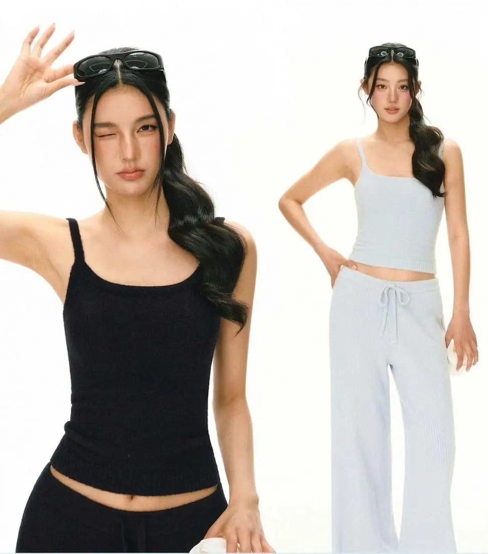 Vintage Embroidered Camisole Top | The Korean Fashion