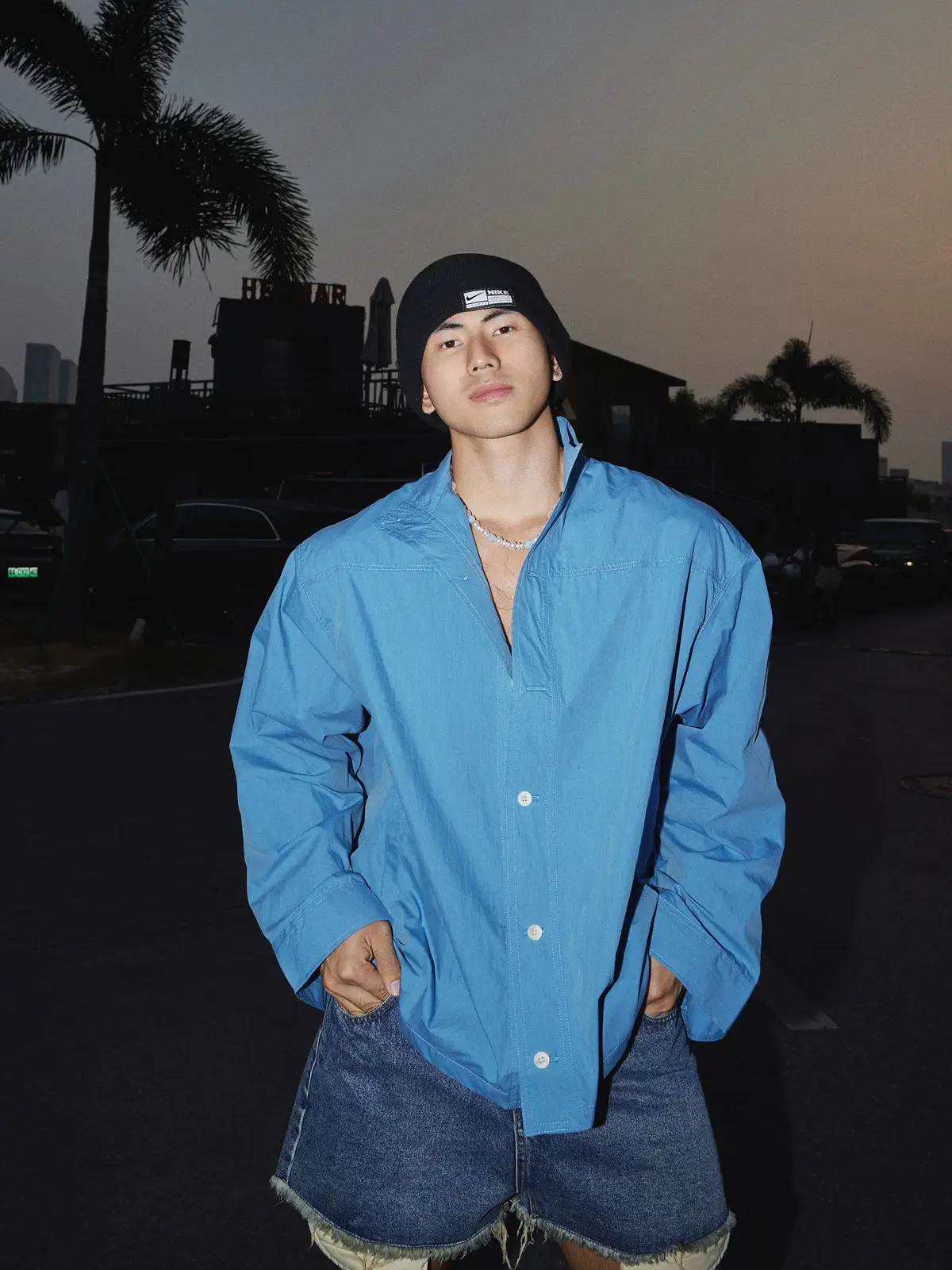Oversized Casual Long-Sleeve Shirt | The Korean Fashion