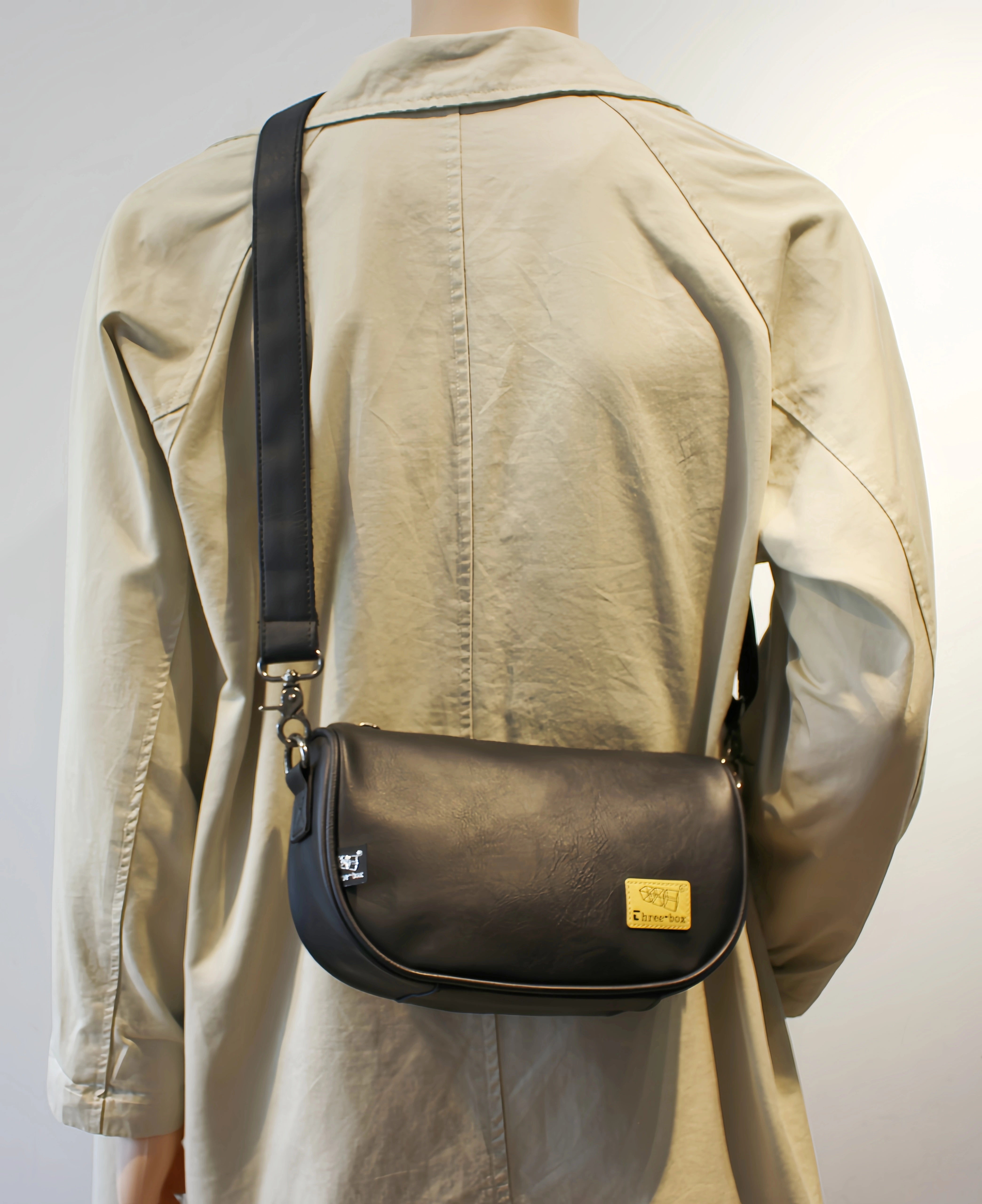 Soft Faux Leather Retro Messenger Bag | The Korean Fashion