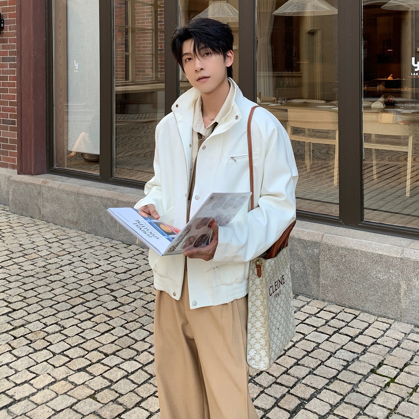 Stand Collar Zipper Coach Jacket | The Korean Fashion