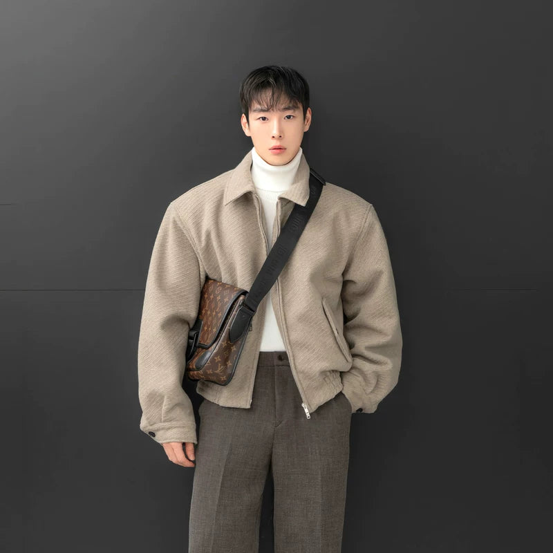 twill-wool-lapel-short-jacket-