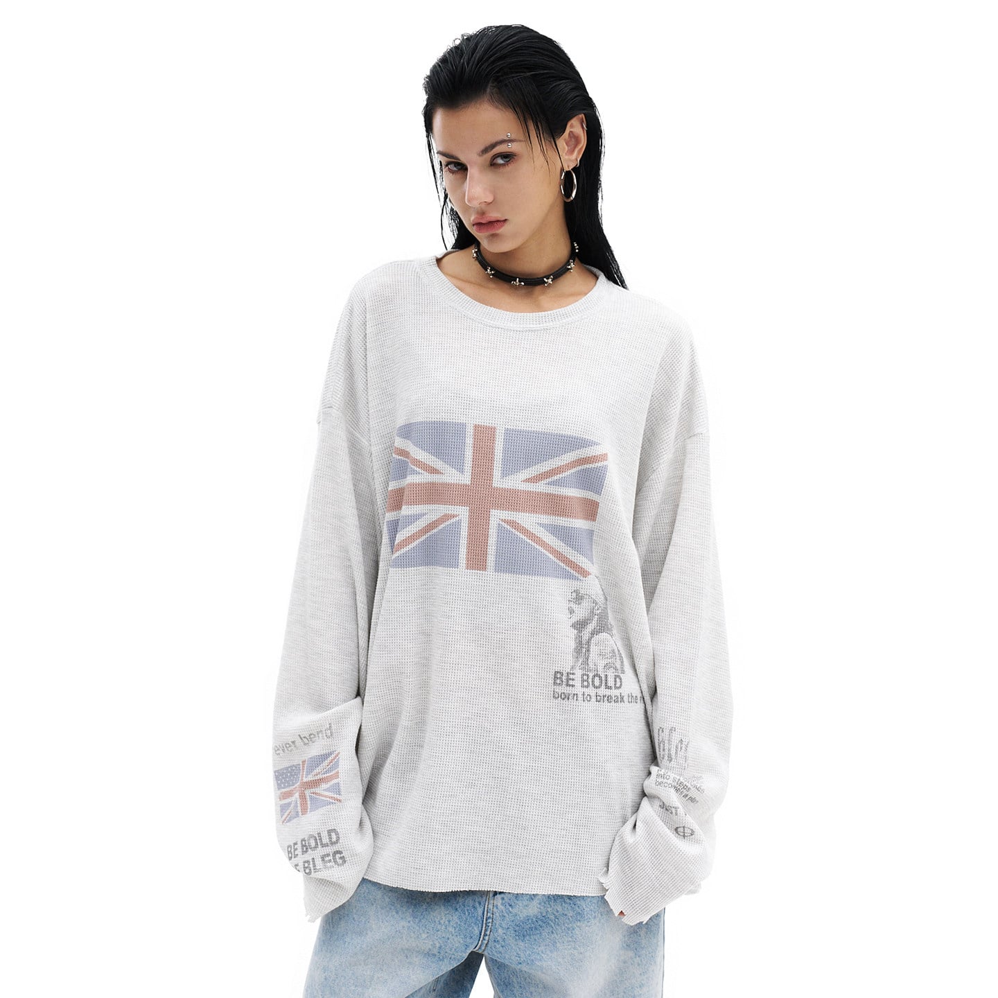 Vintage Union Jack Long Sleeve T-Shirt